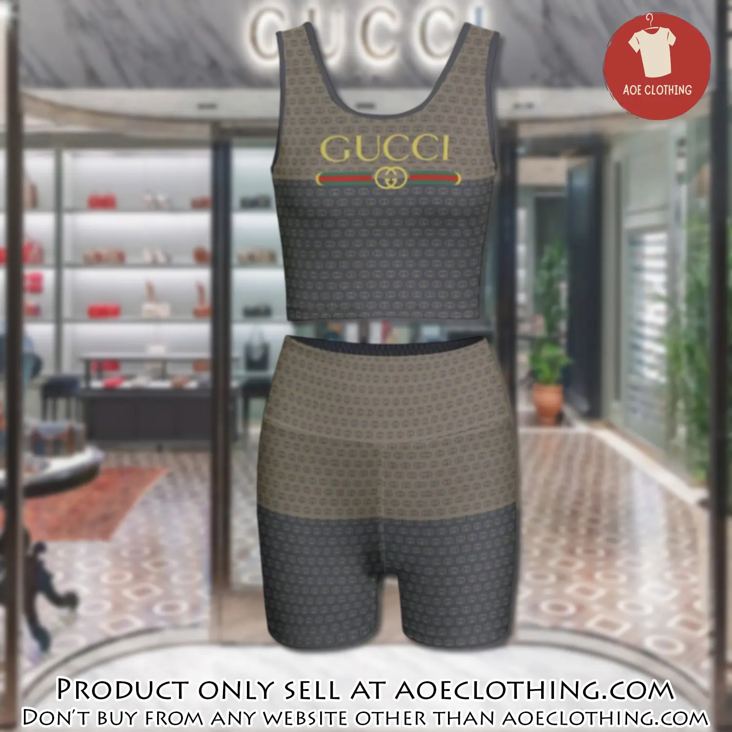 Gucci summer women sport bra yoga set running outfit sby1040 aoe2535561